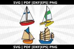 Sailor boat cricut Silhouette,kids Shirt Product Image 1