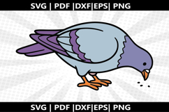 Pigeon cricut Silhouette,kids Shirt Product Image 2