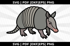 Armadillo cricut Silhouette,kids Shirt Product Image 2