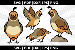 Quail cricut Silhouette,kids Shirt Product Image 1