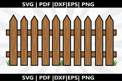 Wooden Fence cricut Silhouette,kids Shirt Product Image 1
