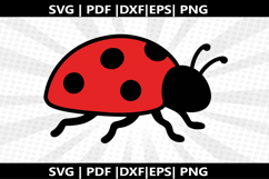 Ladybug cricut Silhouette,kids Shirt Product Image 2