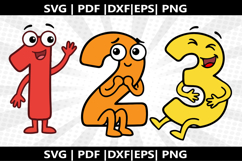 Number cricut Silhouette,kids Shirt Product Image 2