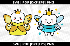 Tooth Fairy cricut Silhouette,kids Shirt Product Image 2