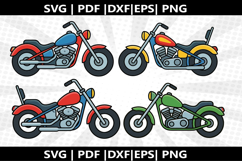 Motorcycle chopper cricut Silhouette,kids Shirt Product Image 1