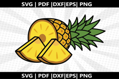 Pinapple cricut Silhouette,kids Shirt Product Image 2