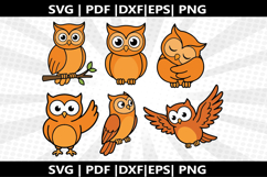 Owl cricut Silhouette,kids Shirt Product Image 1