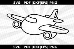 Airoplane cricut Silhouette,kids Shirt Product Image 2