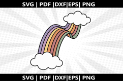 Rainbow Bridge cricut Silhouette,kids Shirt Product Image 2