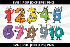 Number cricut Silhouette,kids Shirt Product Image 1