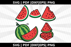 Watermelon cricut Silhouette,kids Shirt Product Image 1