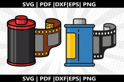 Film Canister cricut Silhouette,kids Shirt ,Cut Product Image 1