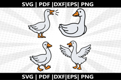 Goose cricut Silhouette,kids Shirt Product Image 1