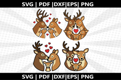 Deer doe cricut Silhouette,kids Shirt Product Image 1