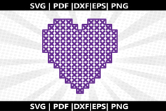 Cross Stitch X cricut Silhouette,kids Shirt ,Cut Product Image 1