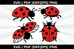 Ladybug cricut Silhouette,kids Shirt Product Image 1