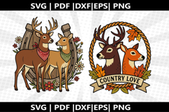 Deer doe cricut Silhouette,kids Shirt Product Image 1