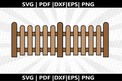 Wooden Fence cricut Silhouette,kids Shirt Product Image 2