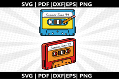 Cassette Mixtape cricut Silhouette,kids Shirt ,Cut Product Image 2