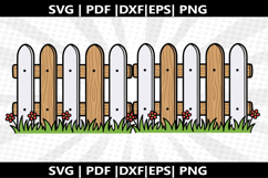 Wooden Fence cricut Silhouette,kids Shirt Product Image 2