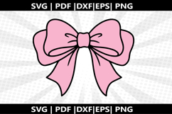 Coquette Bow cricut Silhouette,kids Shirt Product Image 2