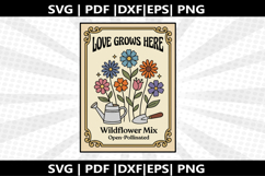 Seed Packet cricut Silhouette,kids Shirt Product Image 2