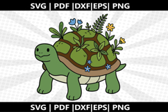 Turtle Moss cricut Silhouette,kids Shirt Product Image 2