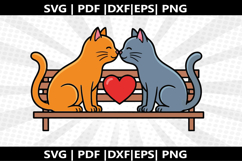 Cat Couple cricut Silhouette,kids Shirt Product Image 2