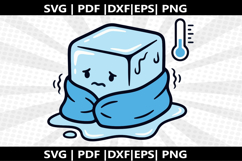 Ice Cube Chill cricut Silhouette,kids Shirt ,Cut Product Image 2