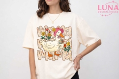 Mama Goose Floral PNG, Mother's Day Sublimation, Cute Duck M Product Image 5
