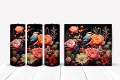 Birds tumbler wrap - 20oz Straight Product Image 1