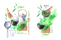 Matcha tea poster set Product Image 6