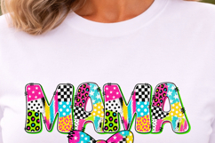 Retro Doodle Letters Alphabet, Doodle Sublimation Letters Product Image 4