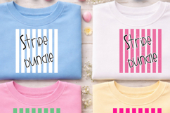 Distressed Stripe PNG Bundle, Retro Grunge Striped Product Image 2