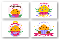 10 National Muffin Day Illustration Product Image 2
