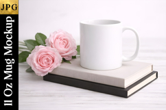 Valentine’s Mug Mockup JPG | Coffee Cup Mockup Product Image 2
