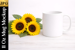 Sunflowers Mug Mockup JPG | Coffee Cup Mockup Product Image 2