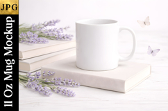 Biooks and Mug Mockup JPG | Coffee Cup Mockup Product Image 2