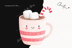 Cute Christmas Mug Clipart | Christmas PNG Product Image 2