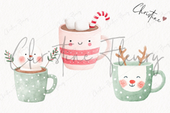 Cute Christmas Mug Clipart | Christmas PNG Product Image 3