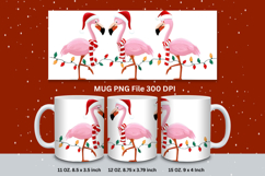 Christmas Mug Snowflakes Winter Mug Snowman Sublimation_114 Product Image 1