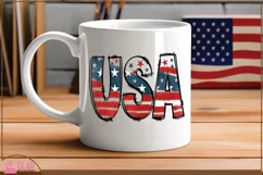 USA Stars and Stripes 4th of July patriotic sublimation png Product Image 3