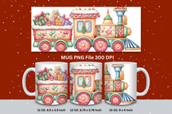 Christmas Mug Snowflakes Winter Mug Snowman Sublimation_150 Product Image 1
