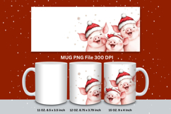 Christmas Mug Snowflakes Winter Mug Snowman Sublimation_16 Product Image 1