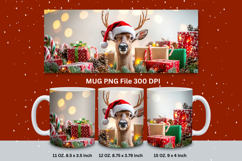 Christmas Mug Snowflakes Winter Mug Snowman Sublimation_175 Product Image 1