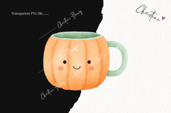 Cute Halloween Mug Clipart | Halloween PNG Product Image 2