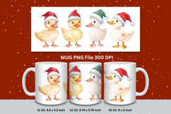 Christmas Mug Snowflakes Winter Mug Snowman Sublimation_26 Product Image 1