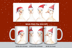Christmas Mug Snowflakes Winter Mug Snowman Sublimation_30 Product Image 1