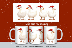 Christmas Mug Snowflakes Winter Mug Snowman Sublimation_31 Product Image 1