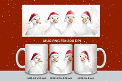Christmas Mug Snowflakes Winter Mug Snowman Sublimation_32 Product Image 1